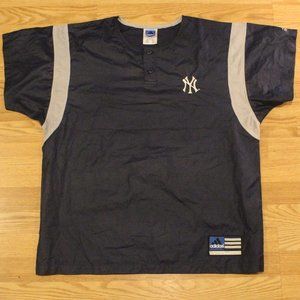 Large Vintage NY Yankees Adidas Baseball Jersey